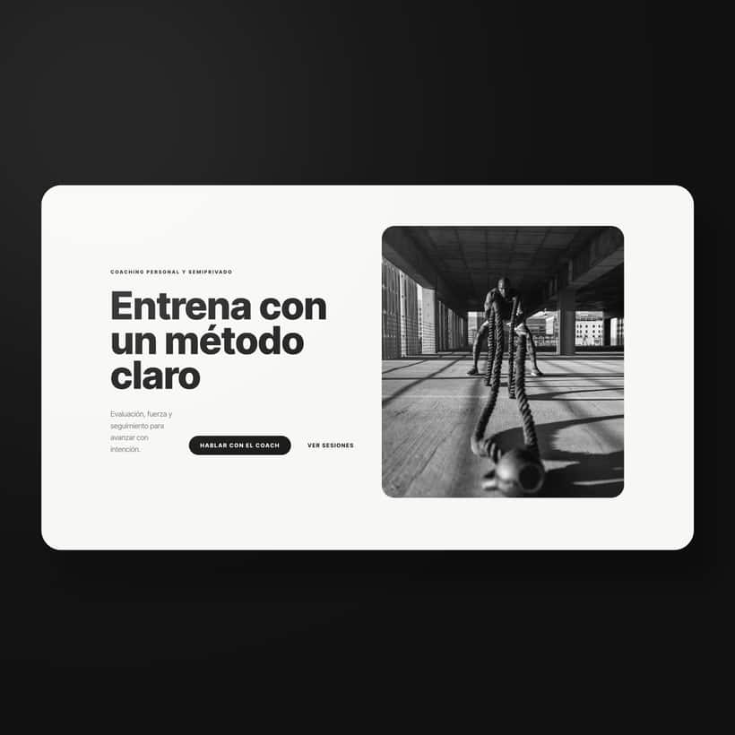 Plantilla Coaching personal